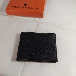 Authentic from Italy Toscanella bifold wallet